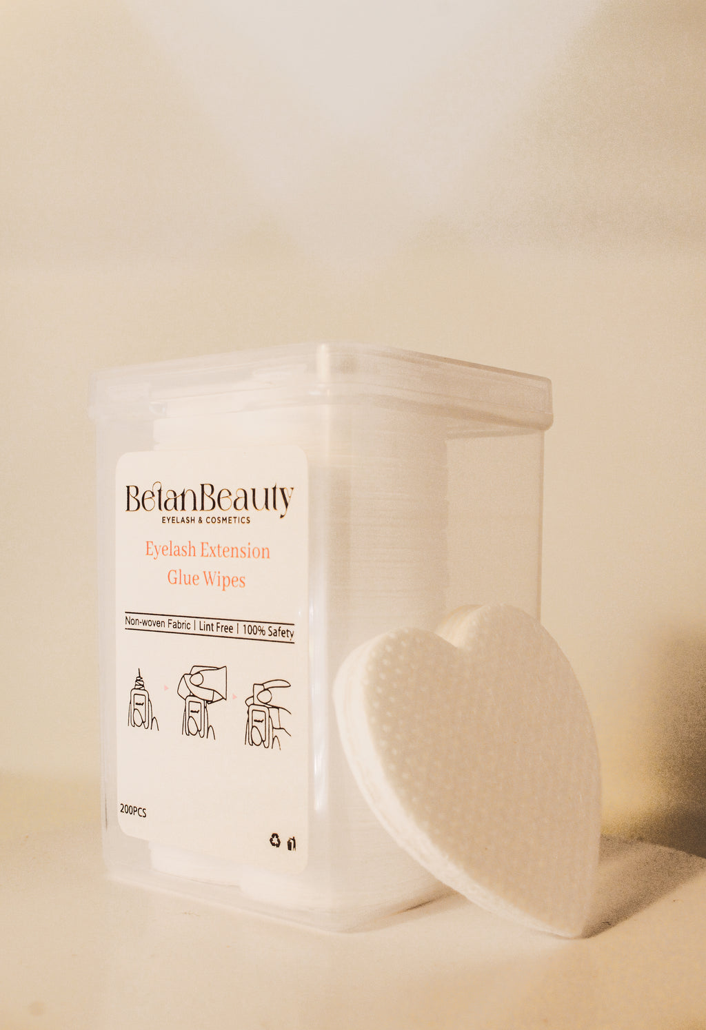 Glue Cleaning Cotton Pads