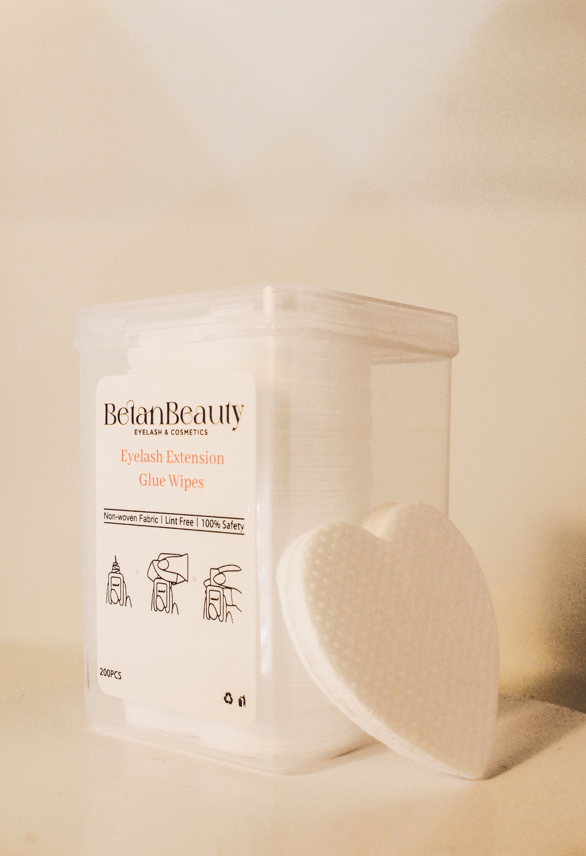 Glue Cleaning Cotton Pads
